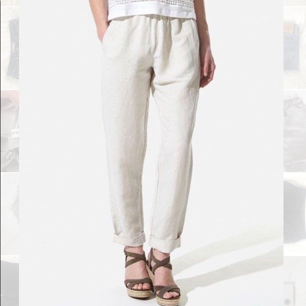 Oysho Perfect Linen Pants